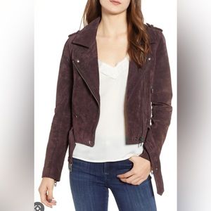 **NWT** BLANKNYC Suede Moto Jacket in Morning After